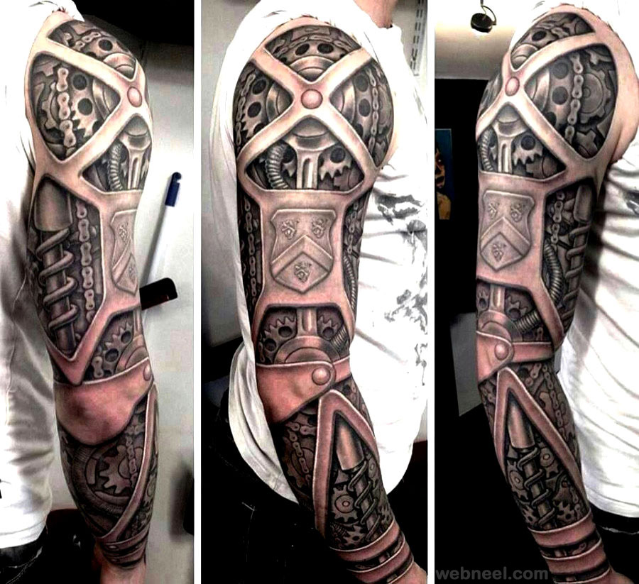 3D tattoos for men hand 0018