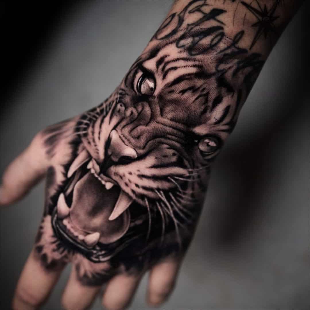 3D tattoos for men hand 0041