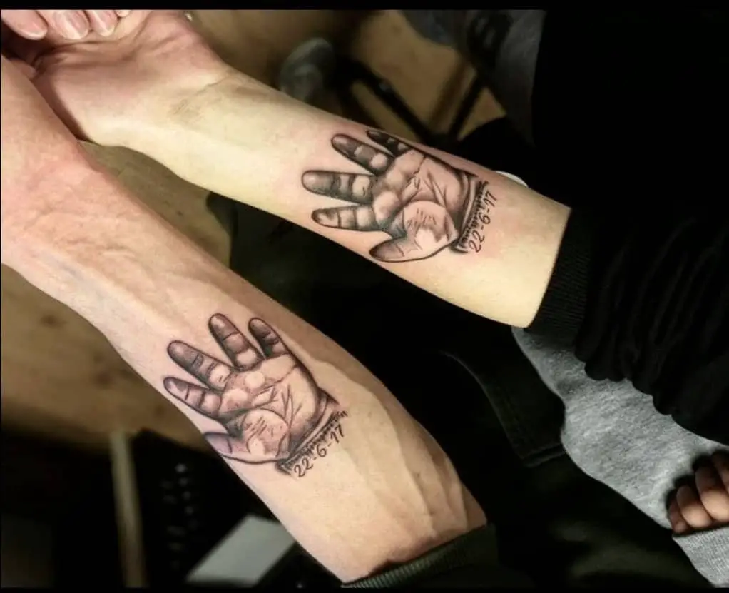 3D tattoos for men hand 0056