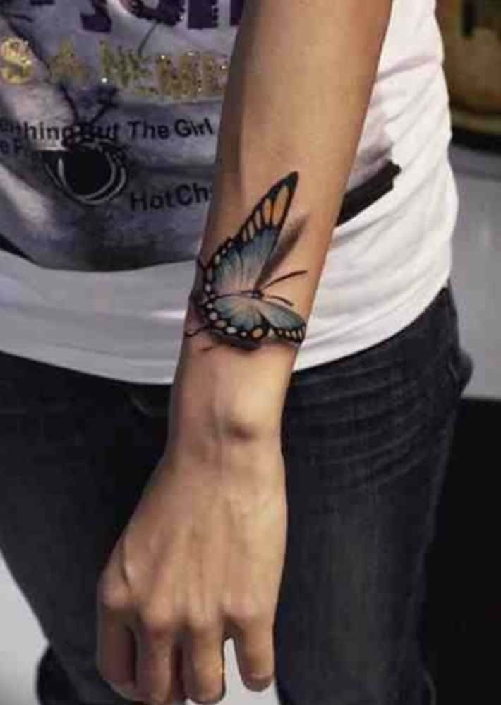 3D tattoos for men hand 0084