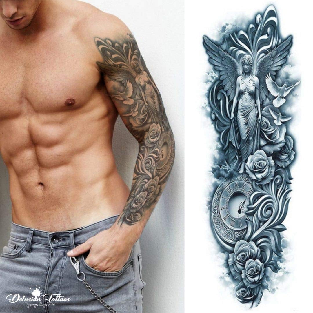 3D tattoos for men hand 0085