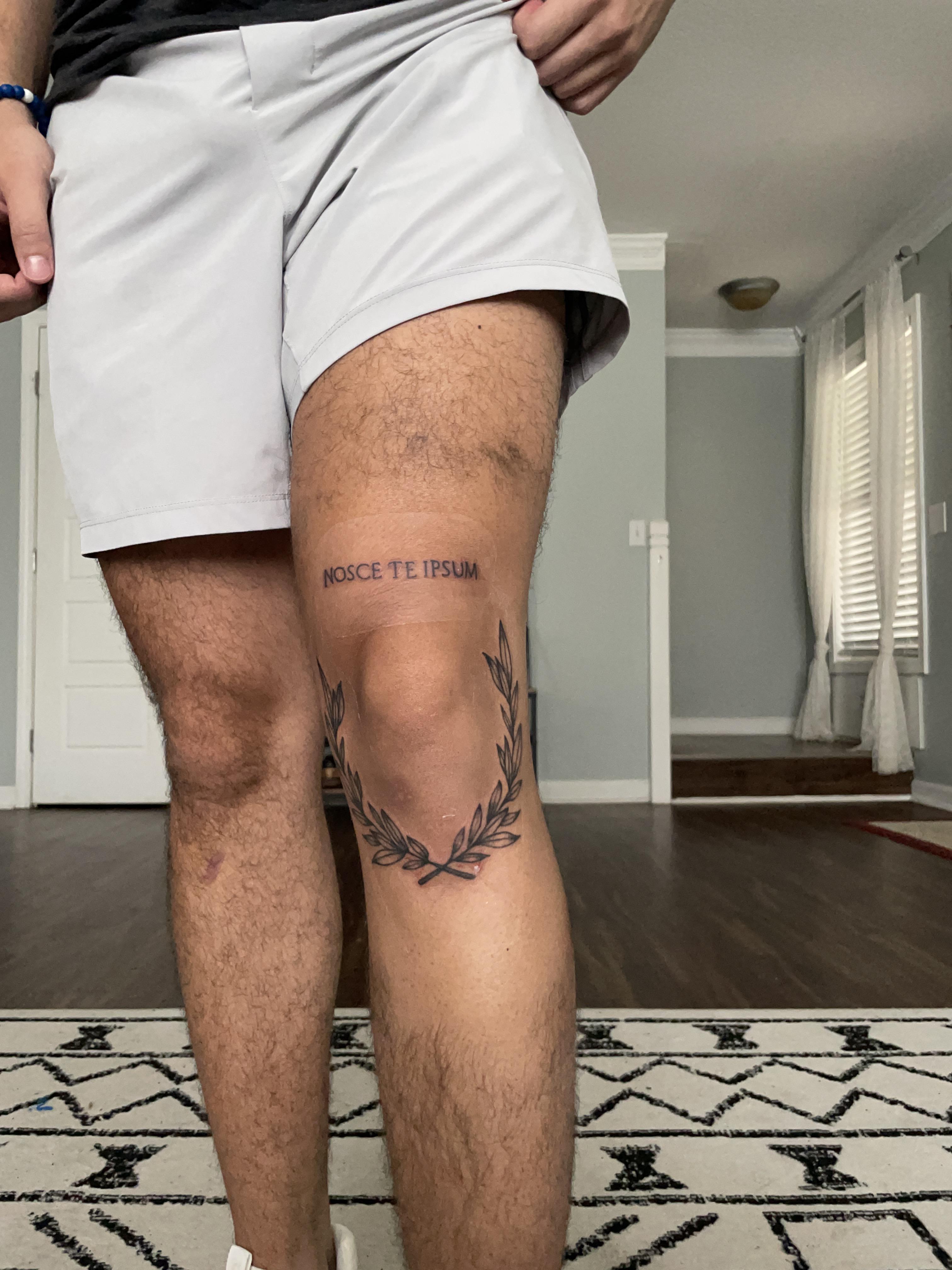 above the knee tattoos for men 0019