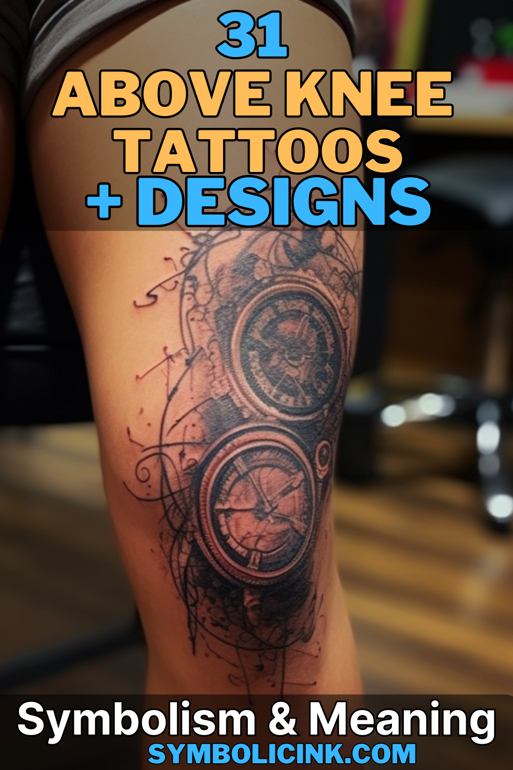 above the knee tattoos for men 0039