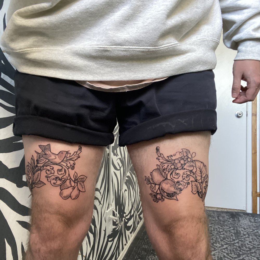 above the knee tattoos for men 0050