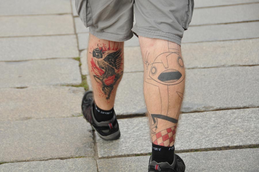 above the knee tattoos for men 0081