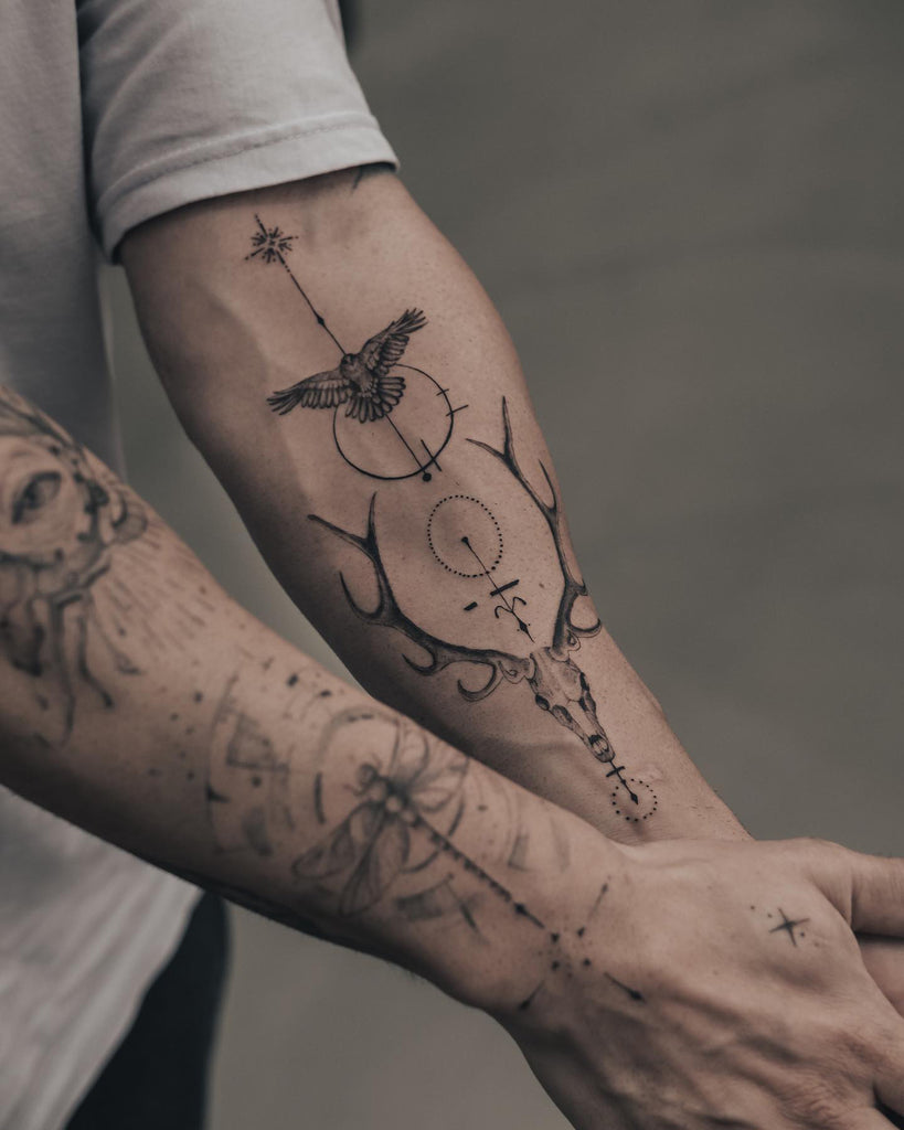 abstract tattoos for men 0013