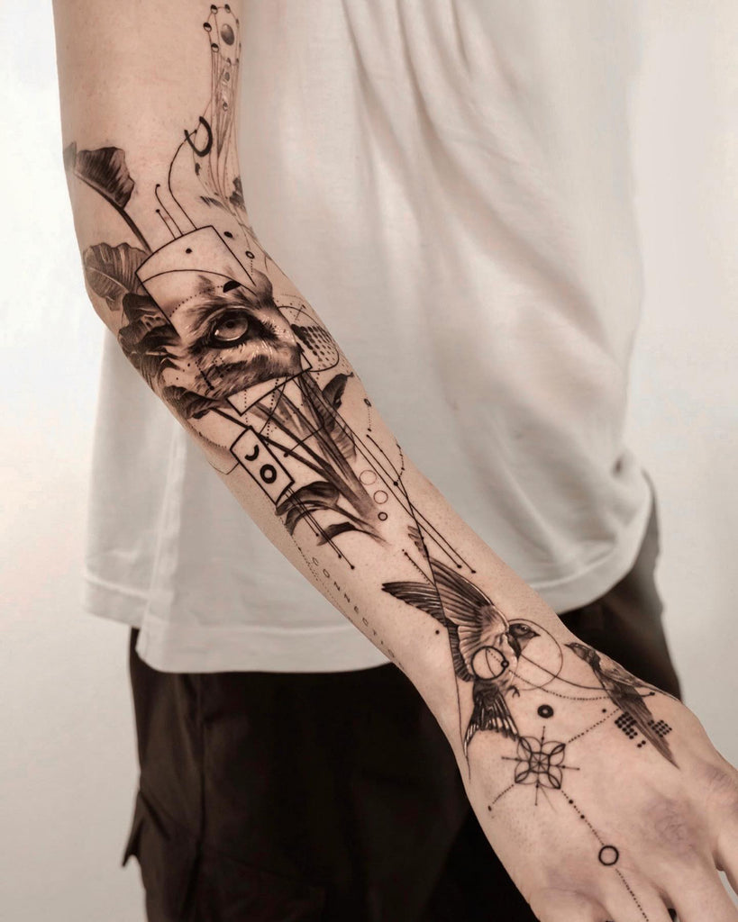 abstract tattoos for men 0021