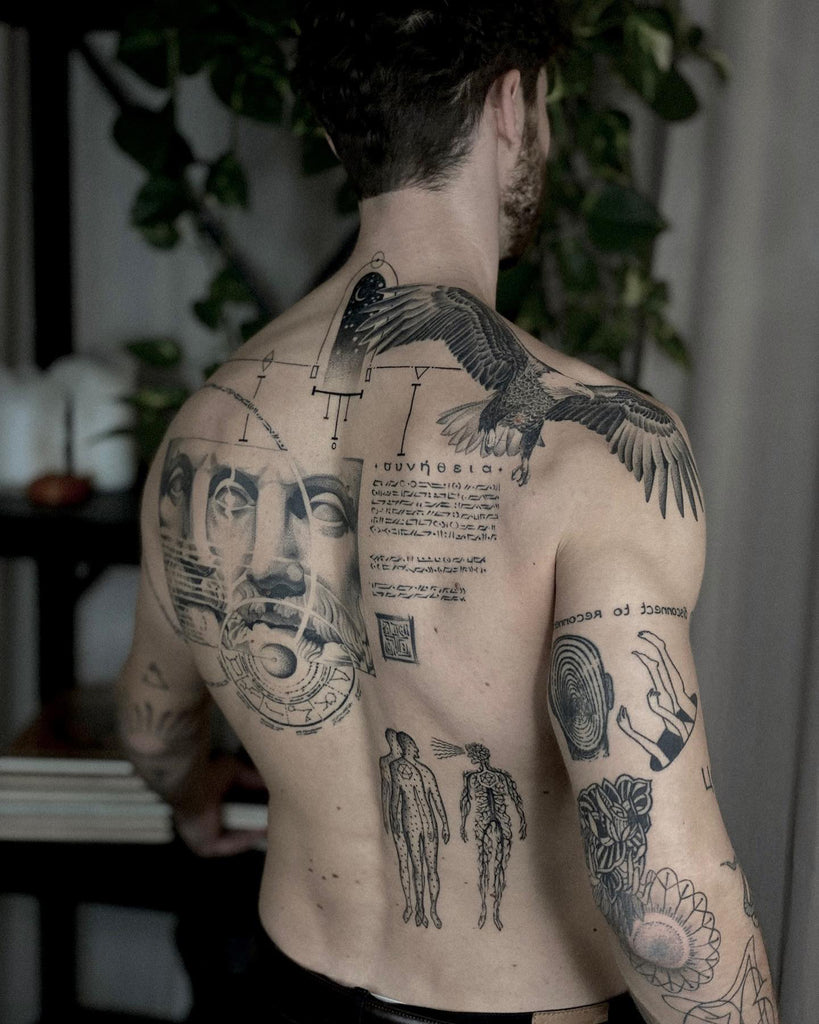 abstract tattoos for men 0023