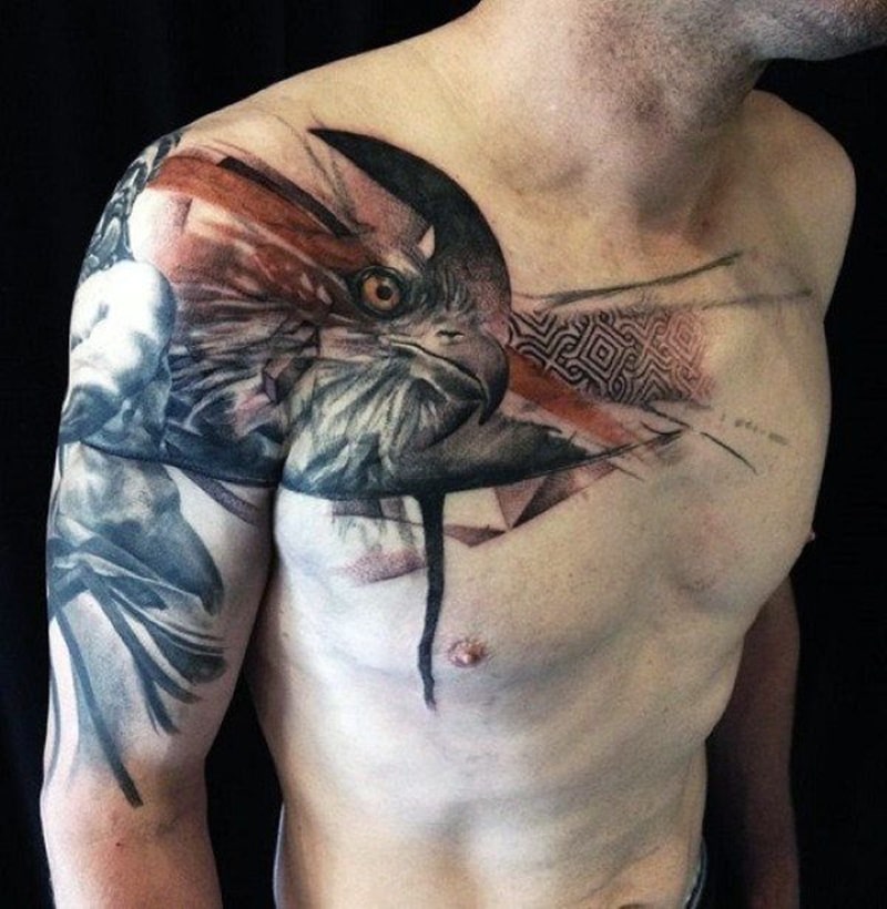 abstract tattoos for men 0038