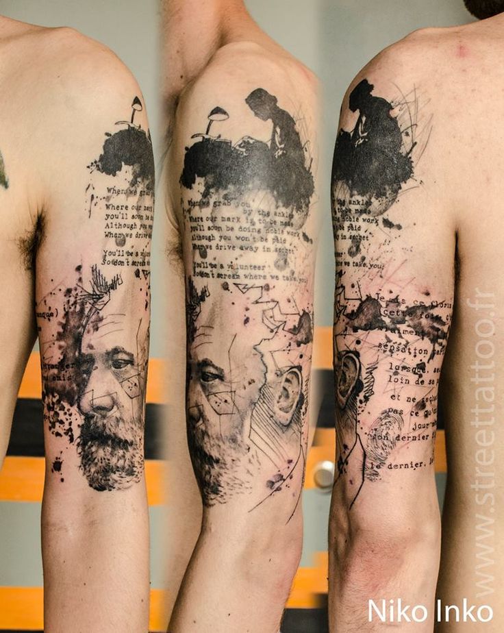 abstract tattoos for men 0065