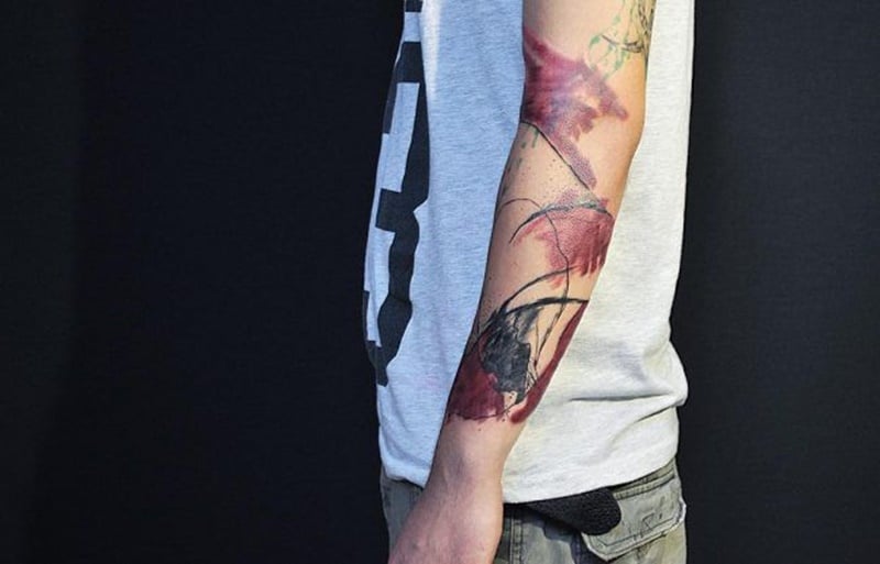 abstract tattoos for men 0075