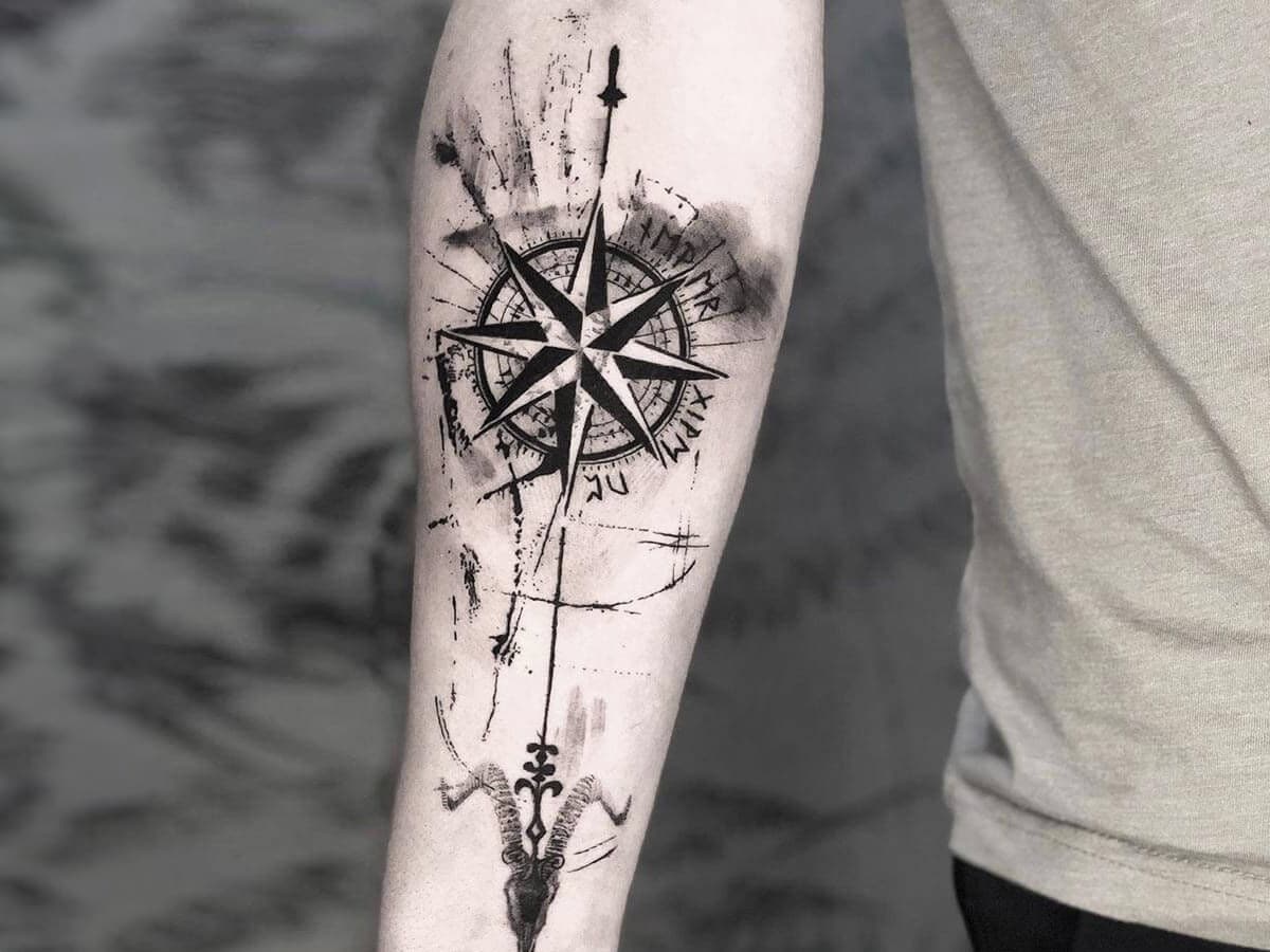 abstract tattoos for men 0084