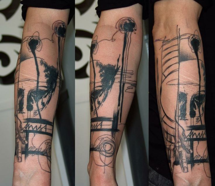 abstract tattoos for men 0086