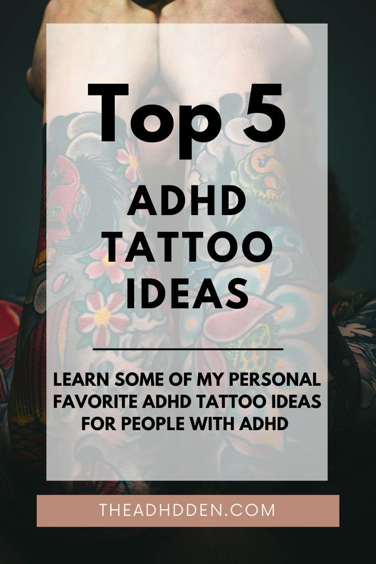 ADHD tattoos for men 0025