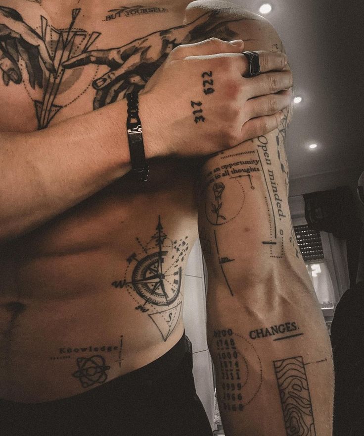 aesthetic tattoos for men 0024