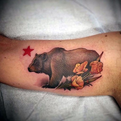 affordable California tattoos for men