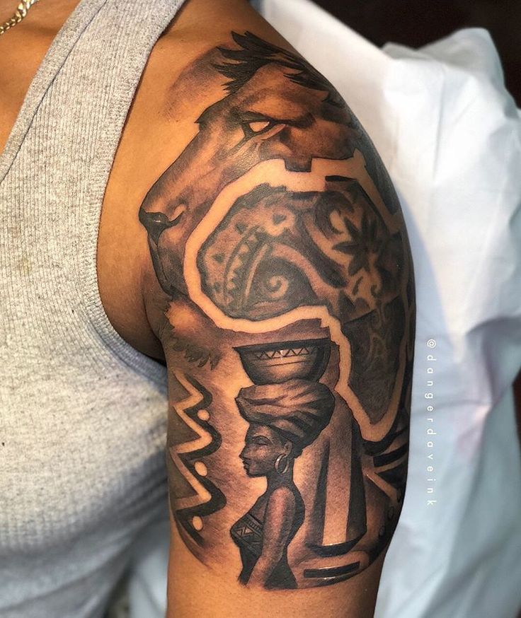 African tattoos for men designs