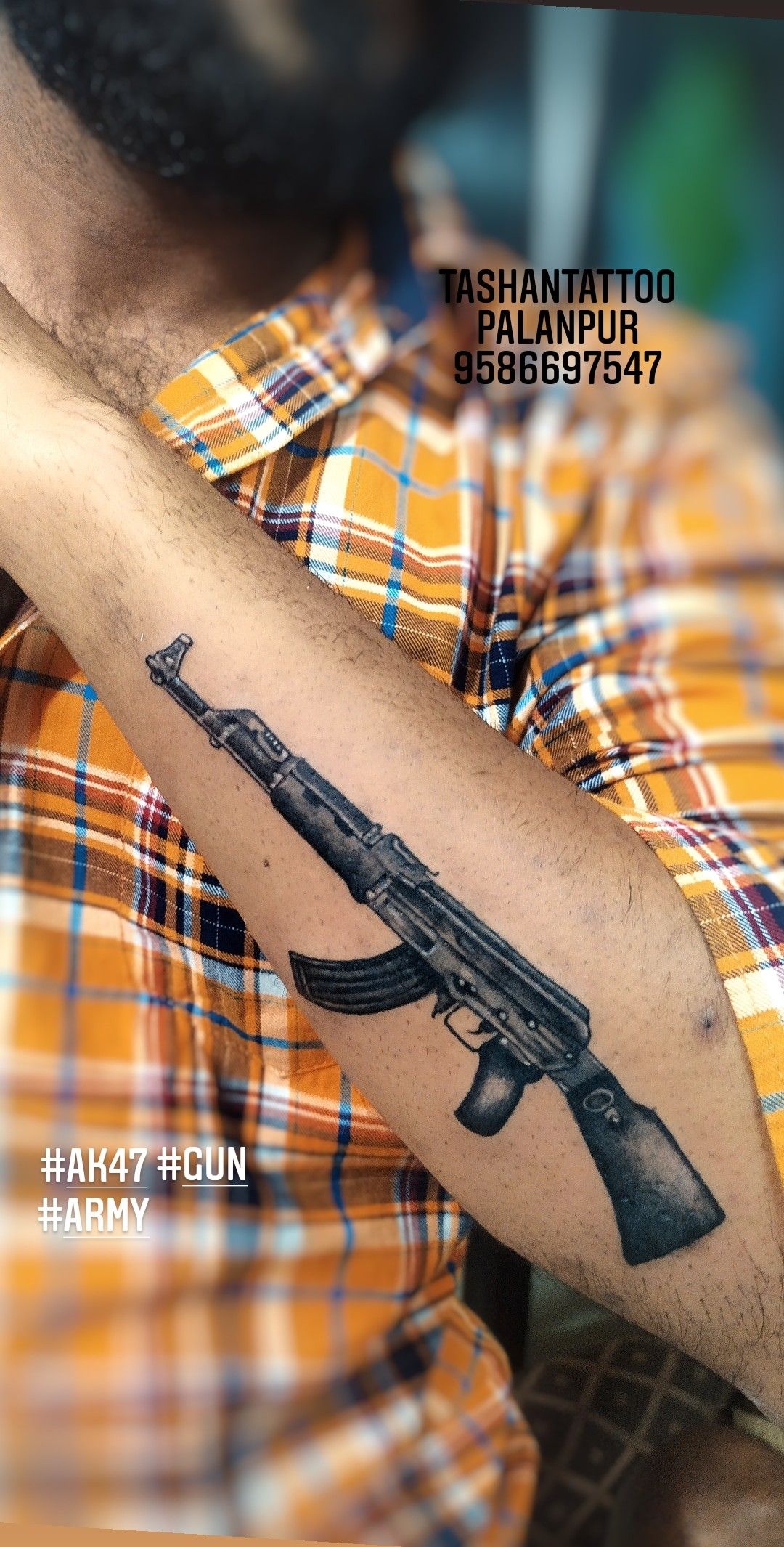 ak 47 tattoos for men designs