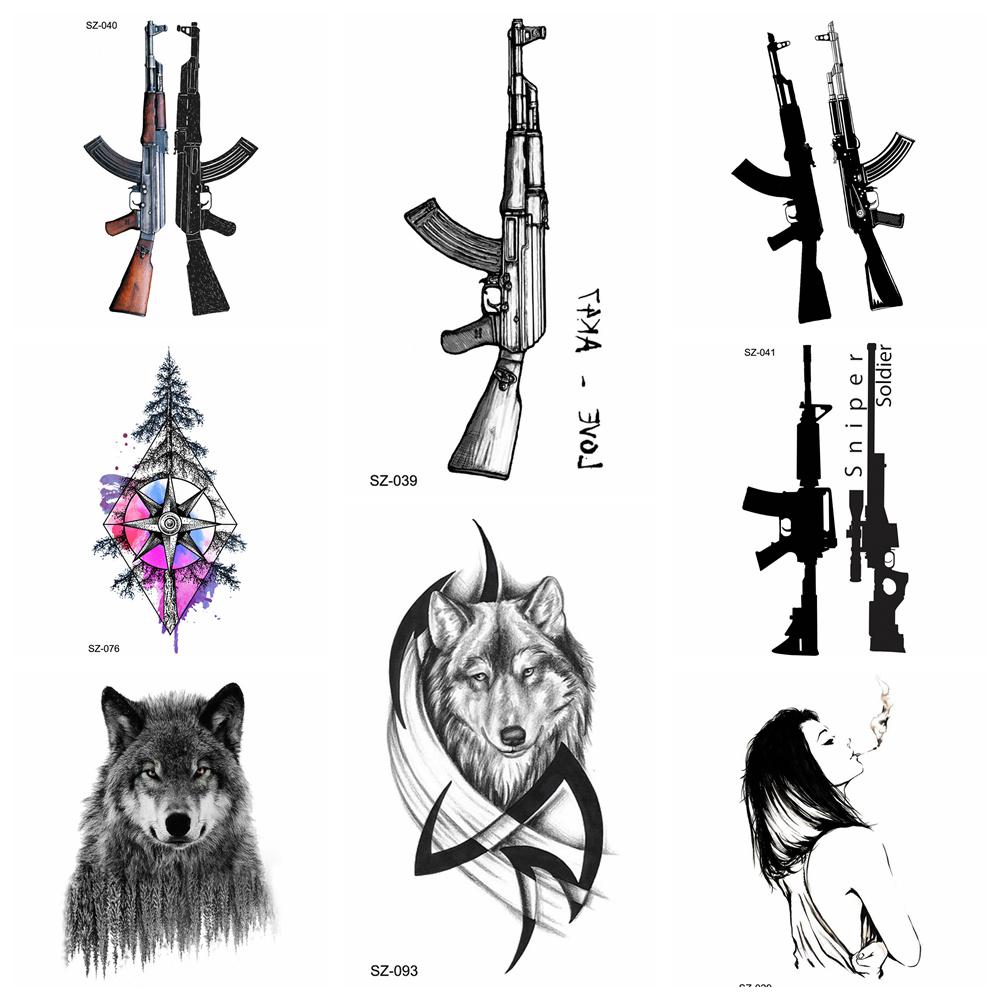 ak 47 tattoos for men 0023