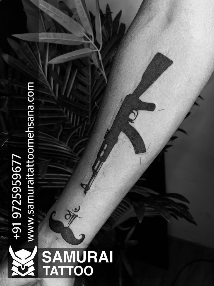 ak 47 tattoos for men 0024