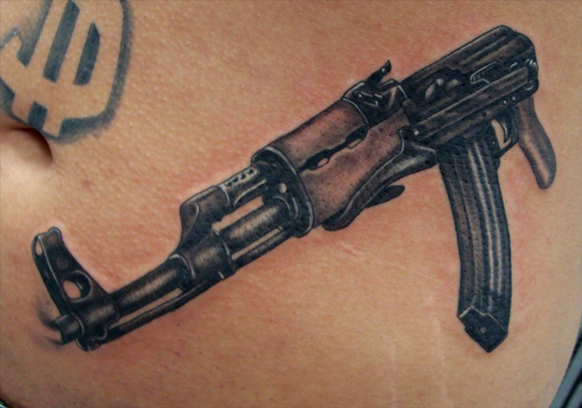 ak 47 tattoos for men 0029