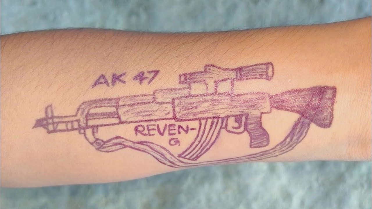 ak 47 tattoos for men 0052