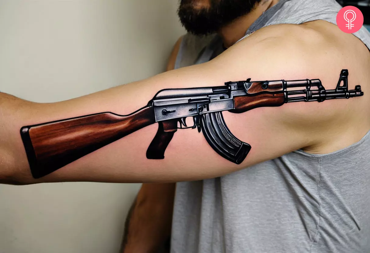 ak 47 tattoos for men 0076