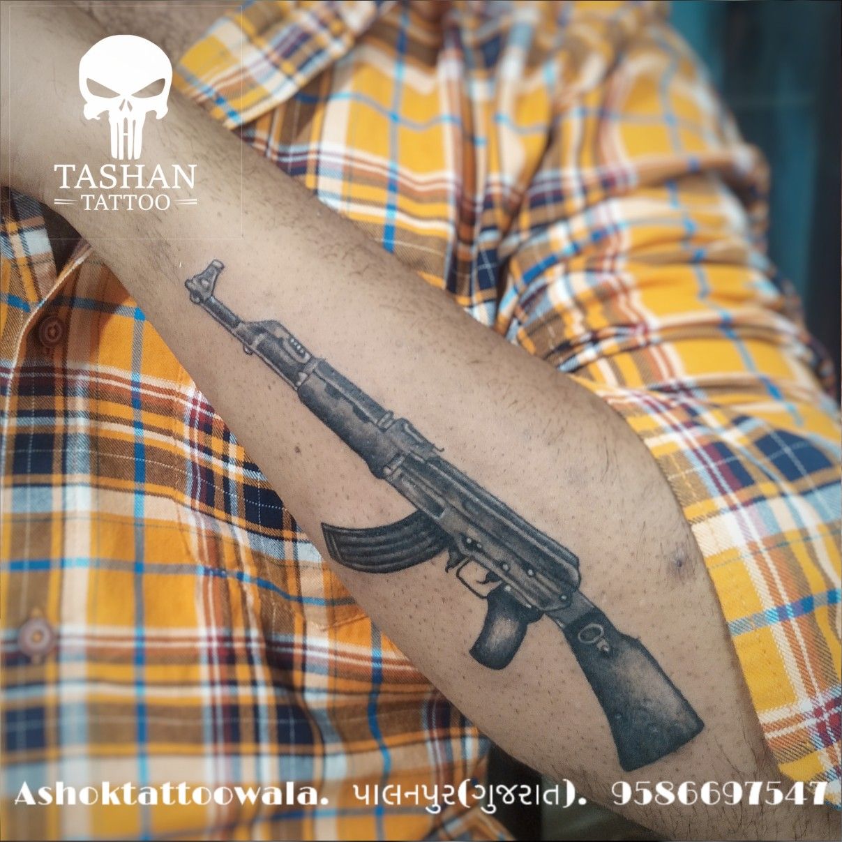 ak 47 tattoos for men 0079