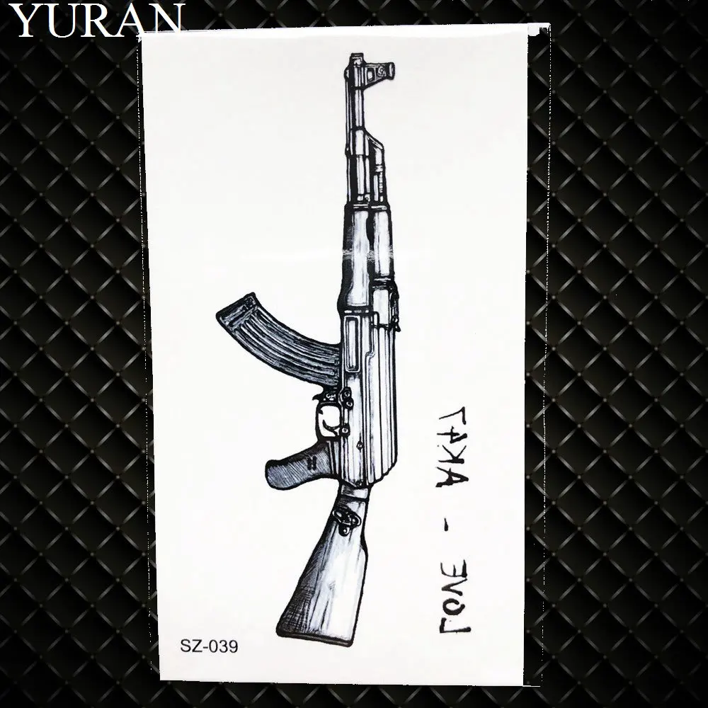 ak 47 tattoos for men 0080