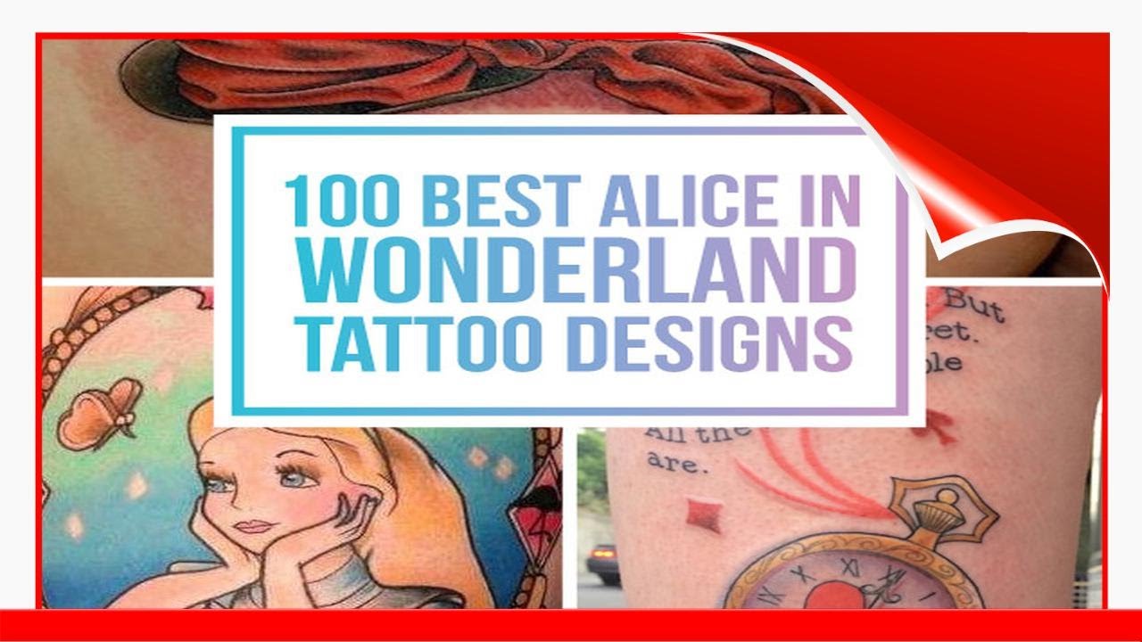 Alice in Wonderland tattoos for men 0086