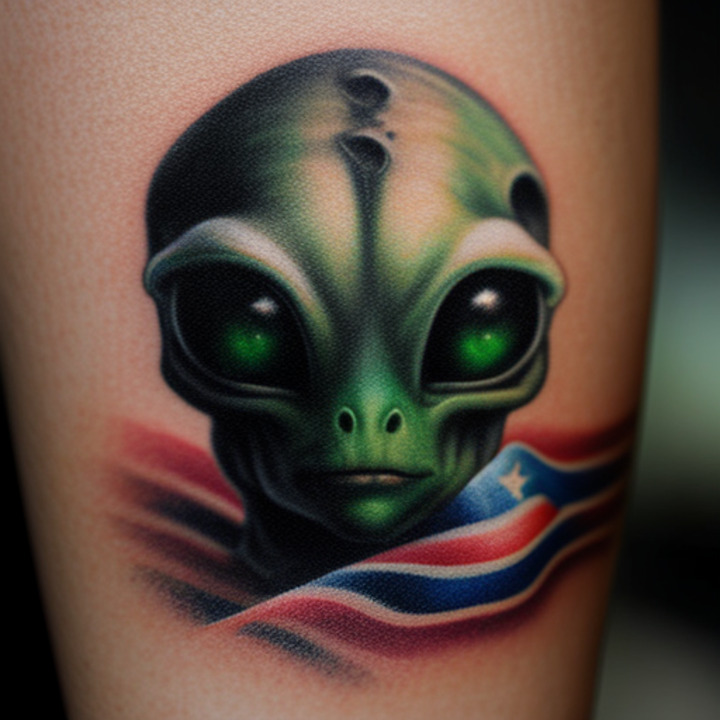 Alien tattoos for men 0027