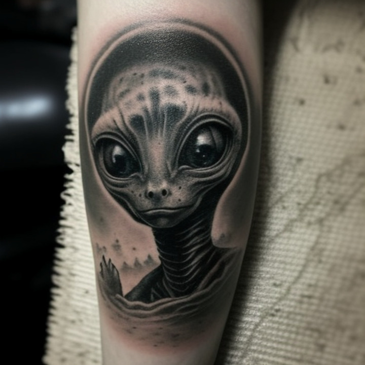 Alien tattoos for men 0029