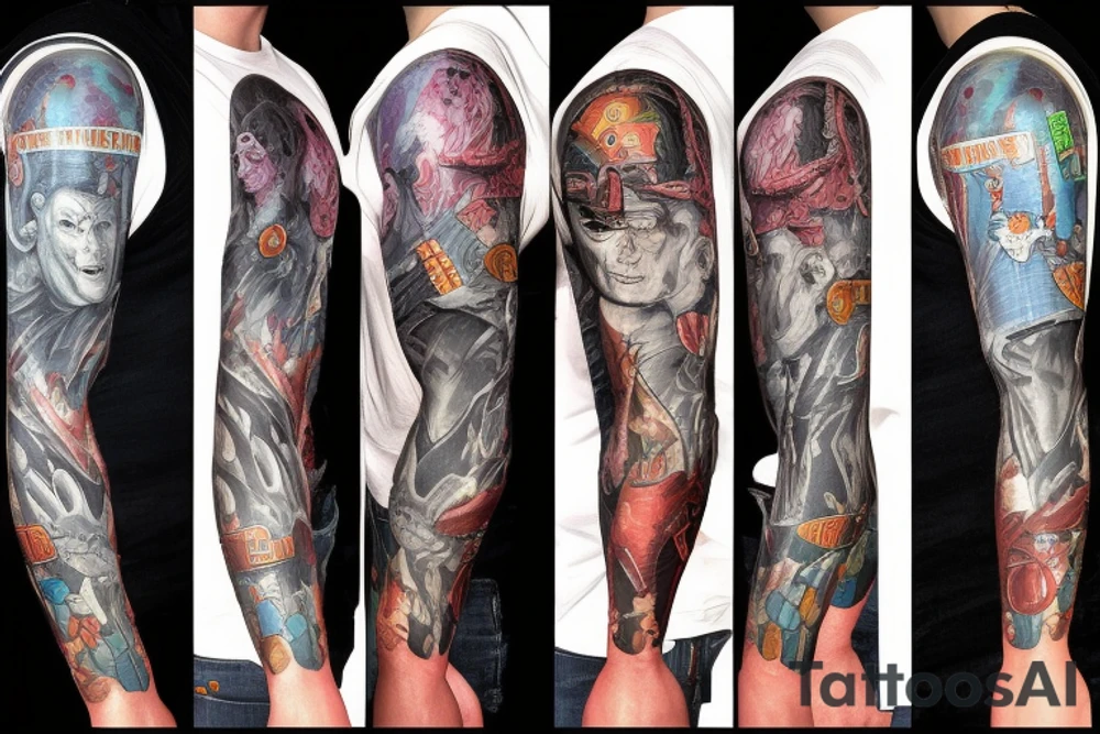 Alien tattoos for men 0044