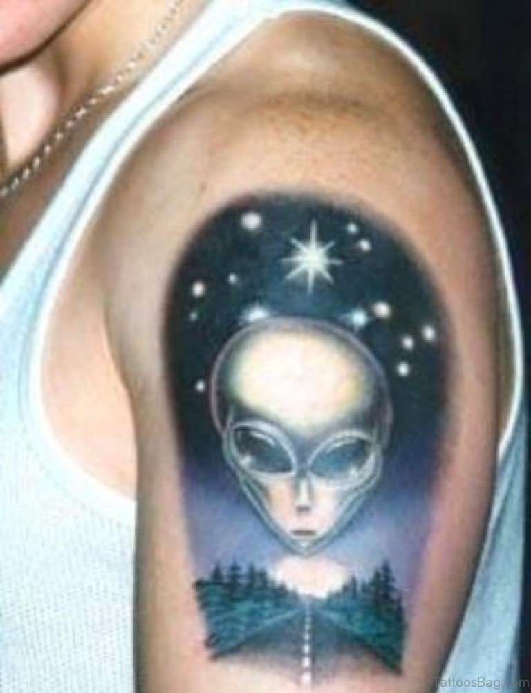 Alien tattoos for men 0086