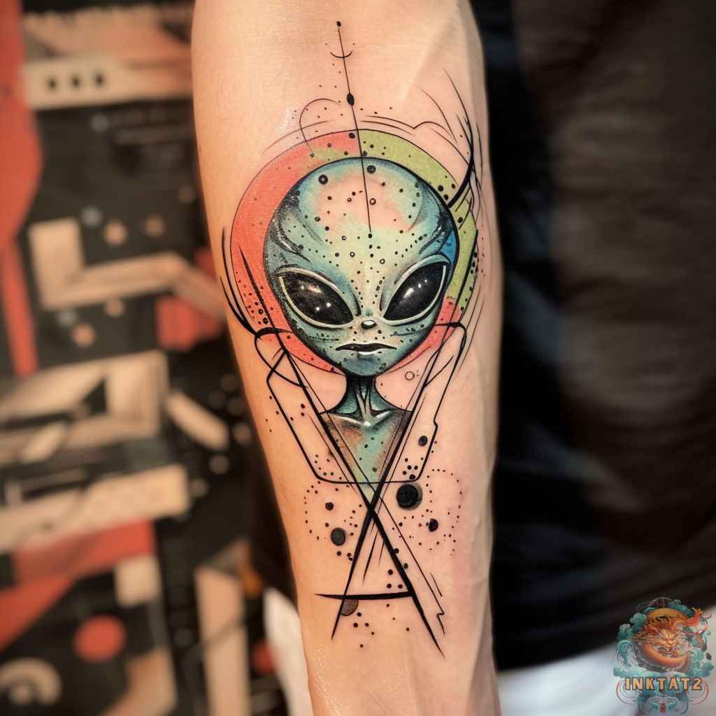 Alien tattoos for men 0096