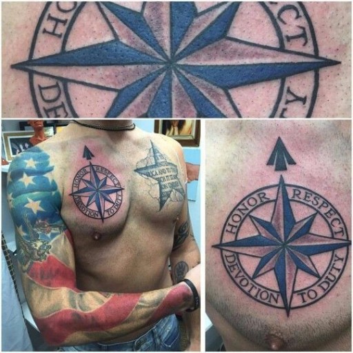 American Flag tattoo designs for men