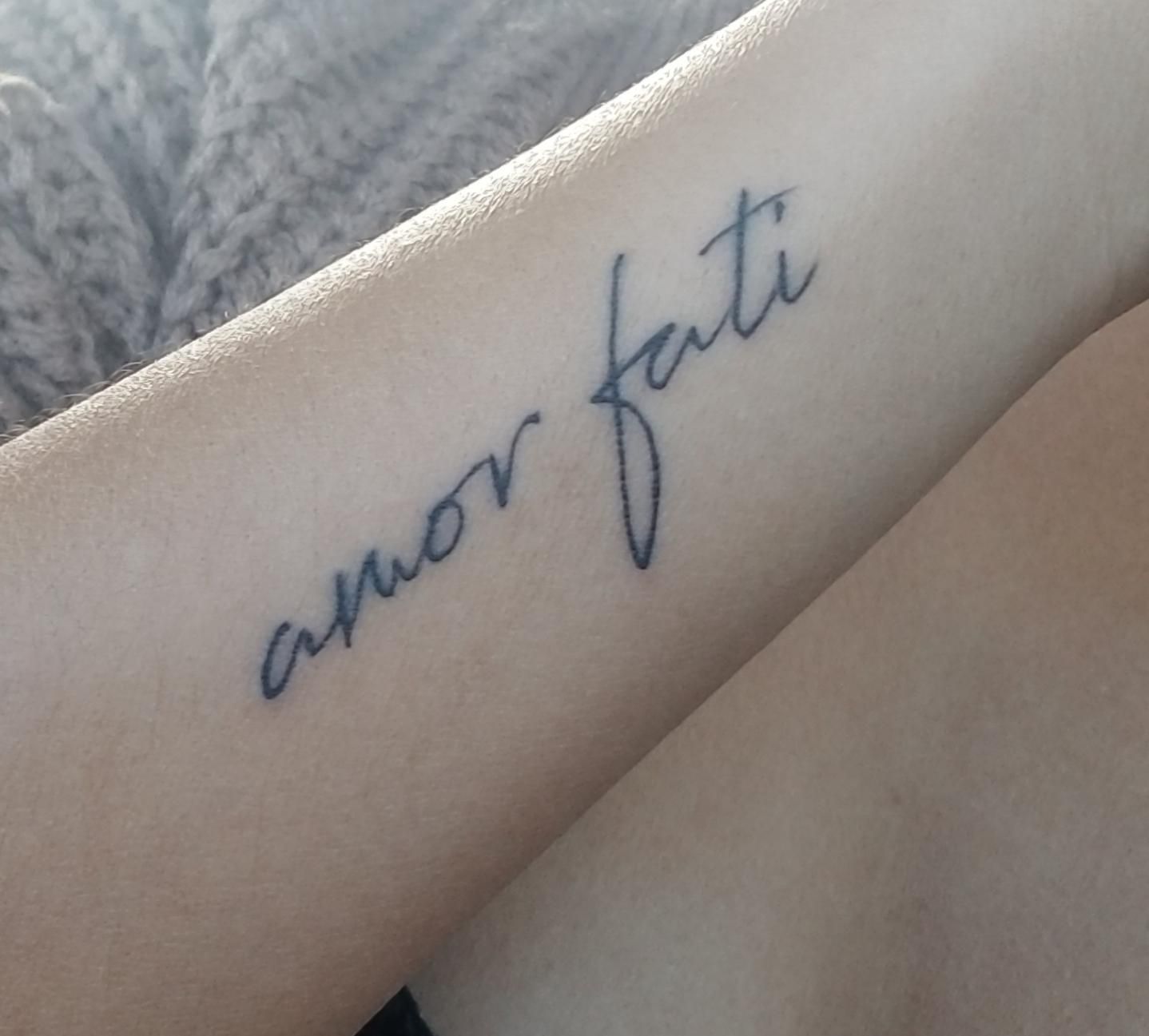 amor fati tattoo for men 0023