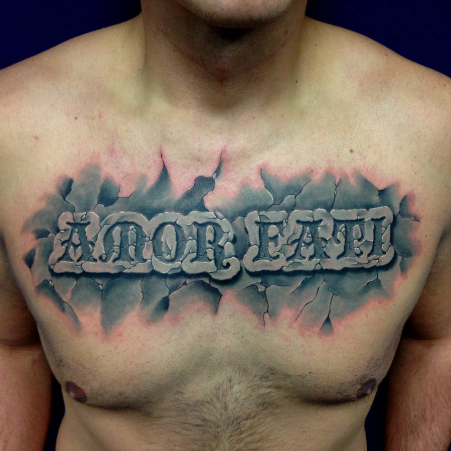 amor fati tattoo for men 0027