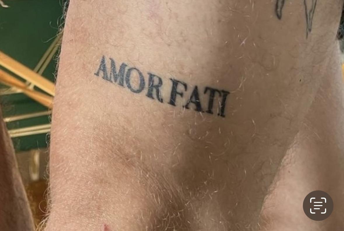 amor fati tattoo for men 0058