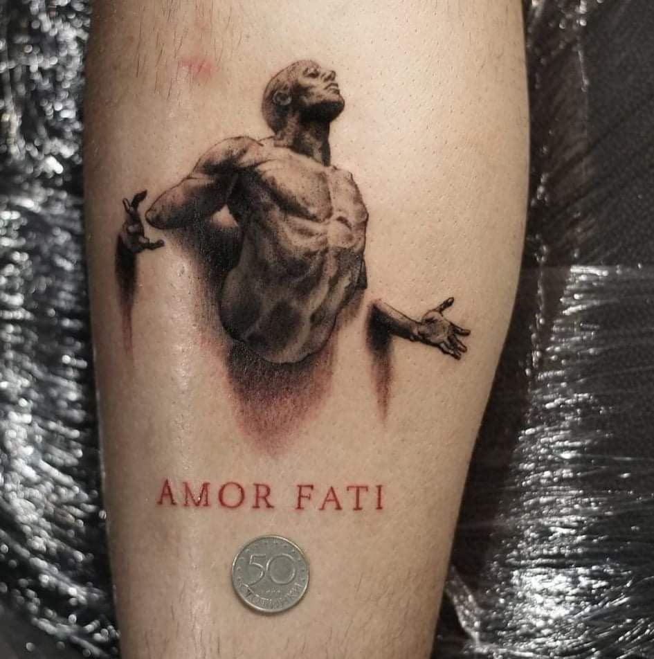 amor fati tattoo meanings for men