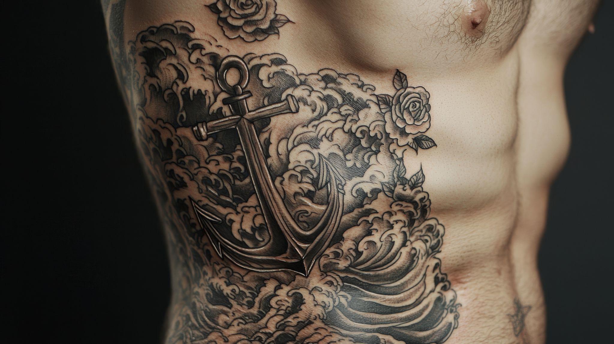 anchor tattoos for men 0036