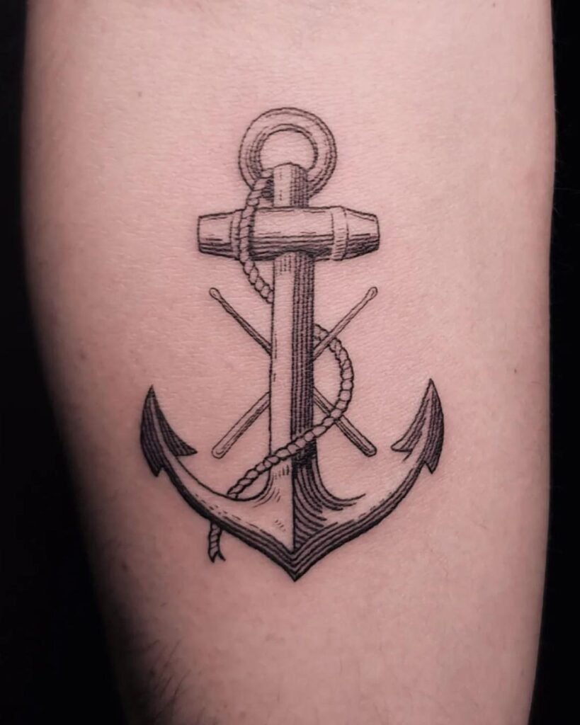 anchor tattoos for men 0080