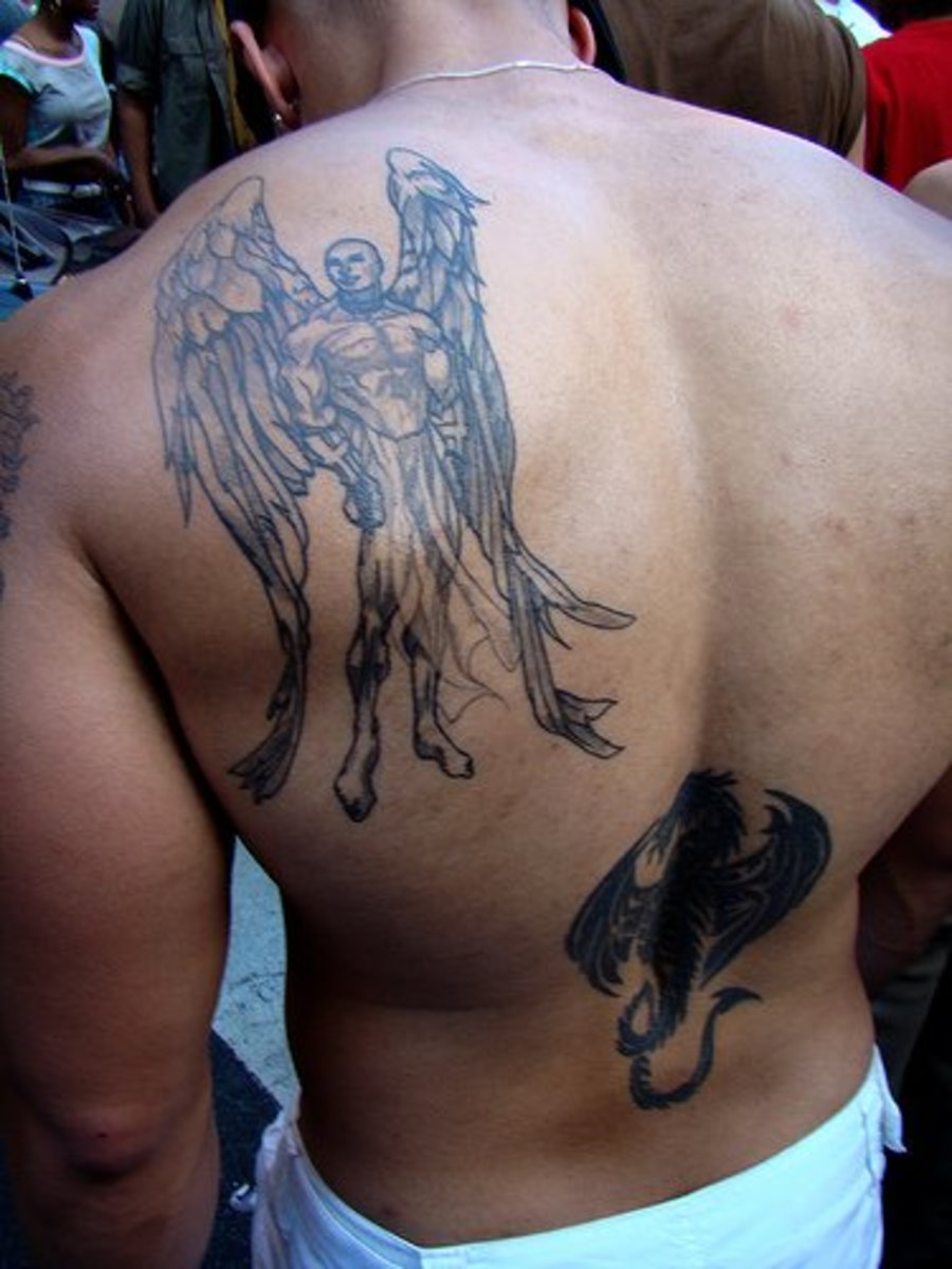 angel back tattoos for men 0013