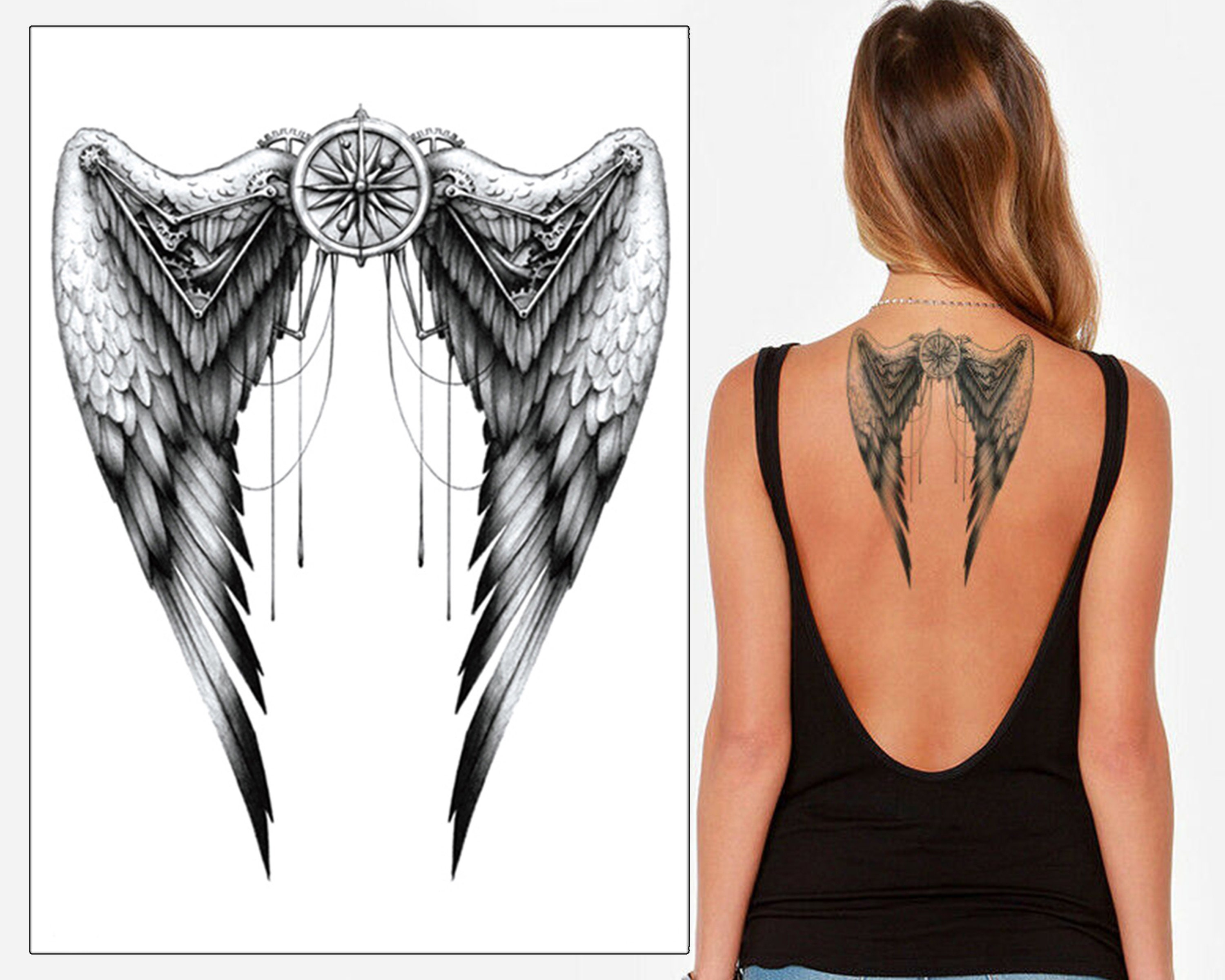 angel back tattoos for men 0030