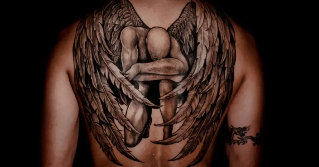 angel back tattoos for men 0054