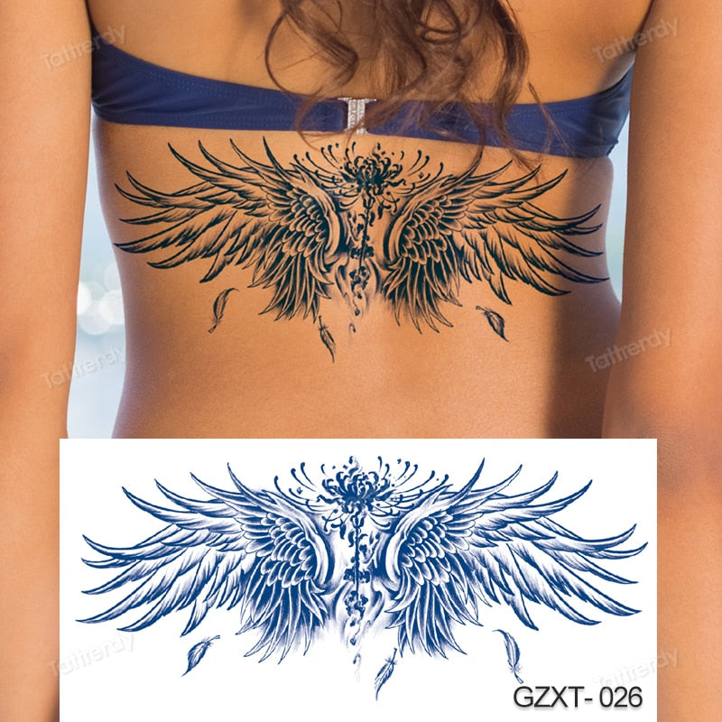 angel back tattoos for men 0060