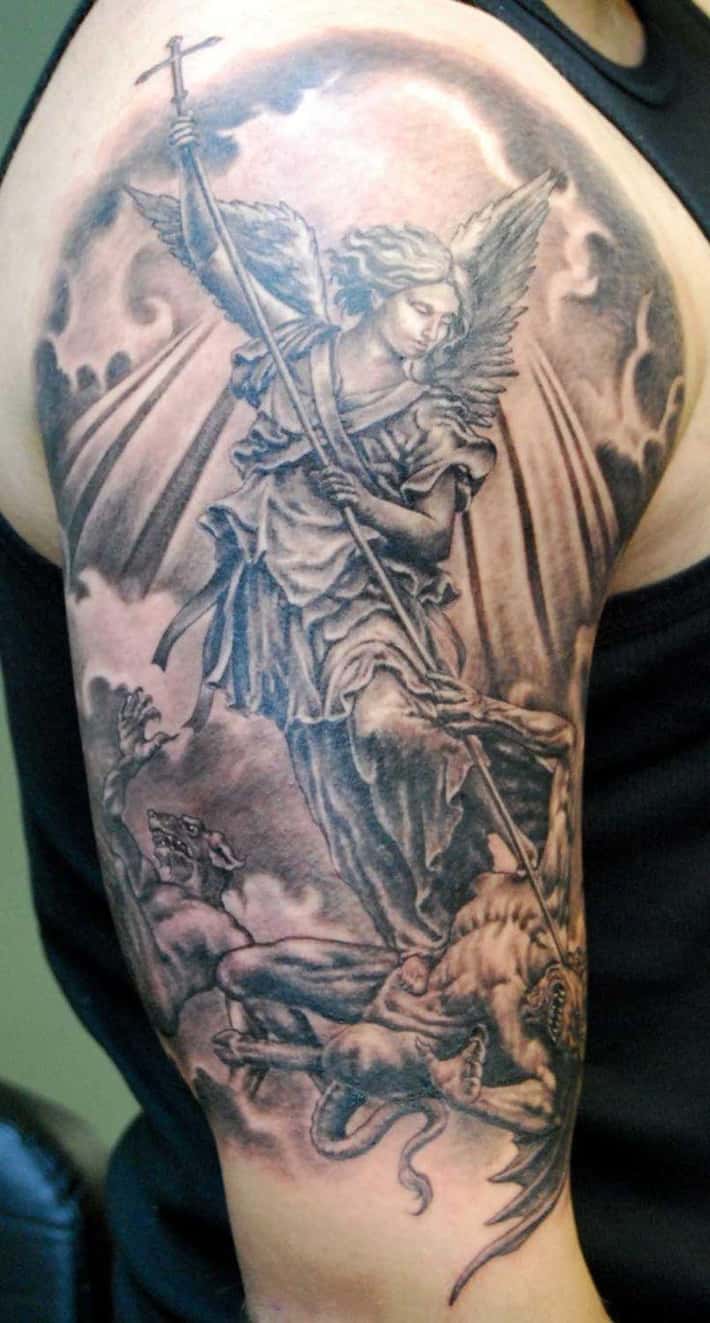 angel back tattoos for men 0062