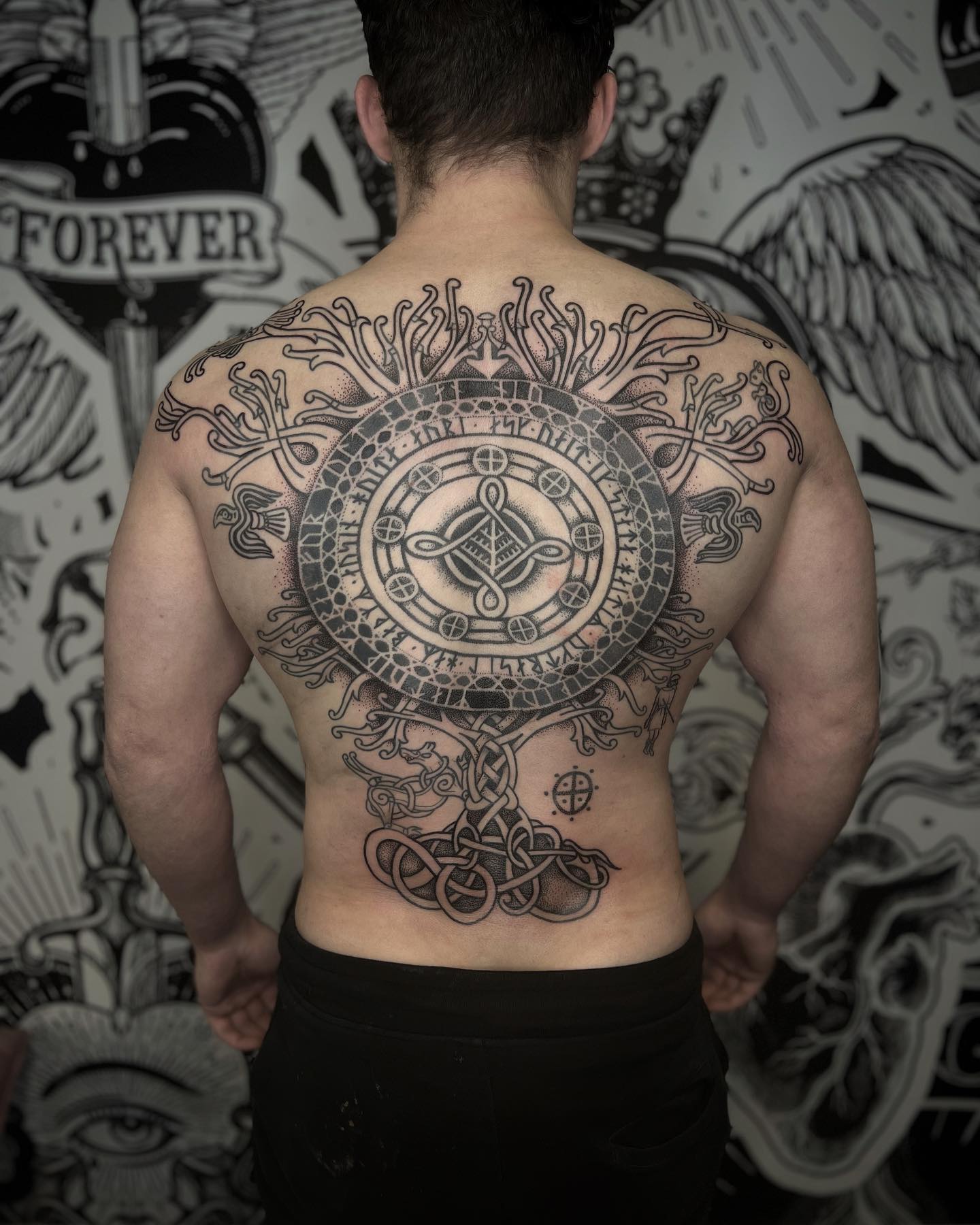 angel back tattoos for men 0064