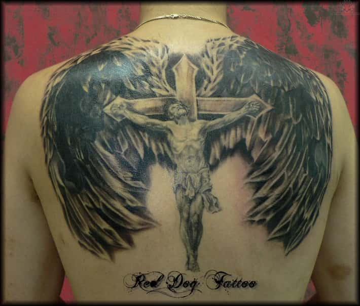 angel back tattoos for men 0066