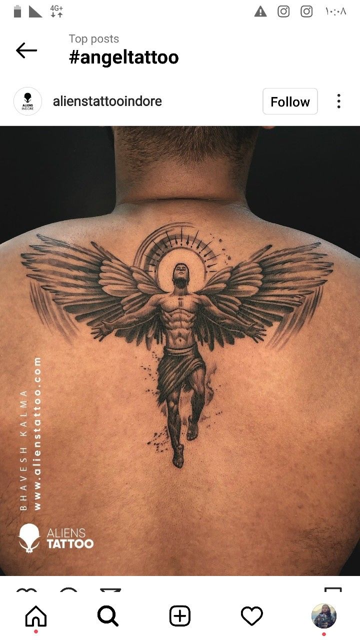 angel back tattoos for men 0076